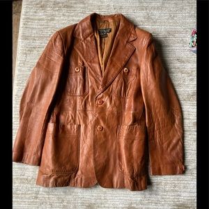 UNBRANDED Soft High Quality Leather Jacket Size 42.